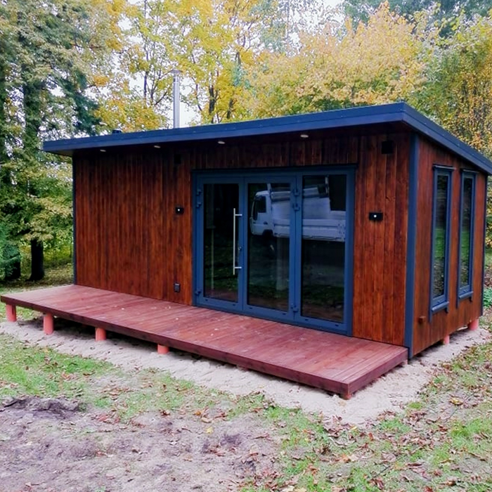 Mobilios karkasinės pirtys